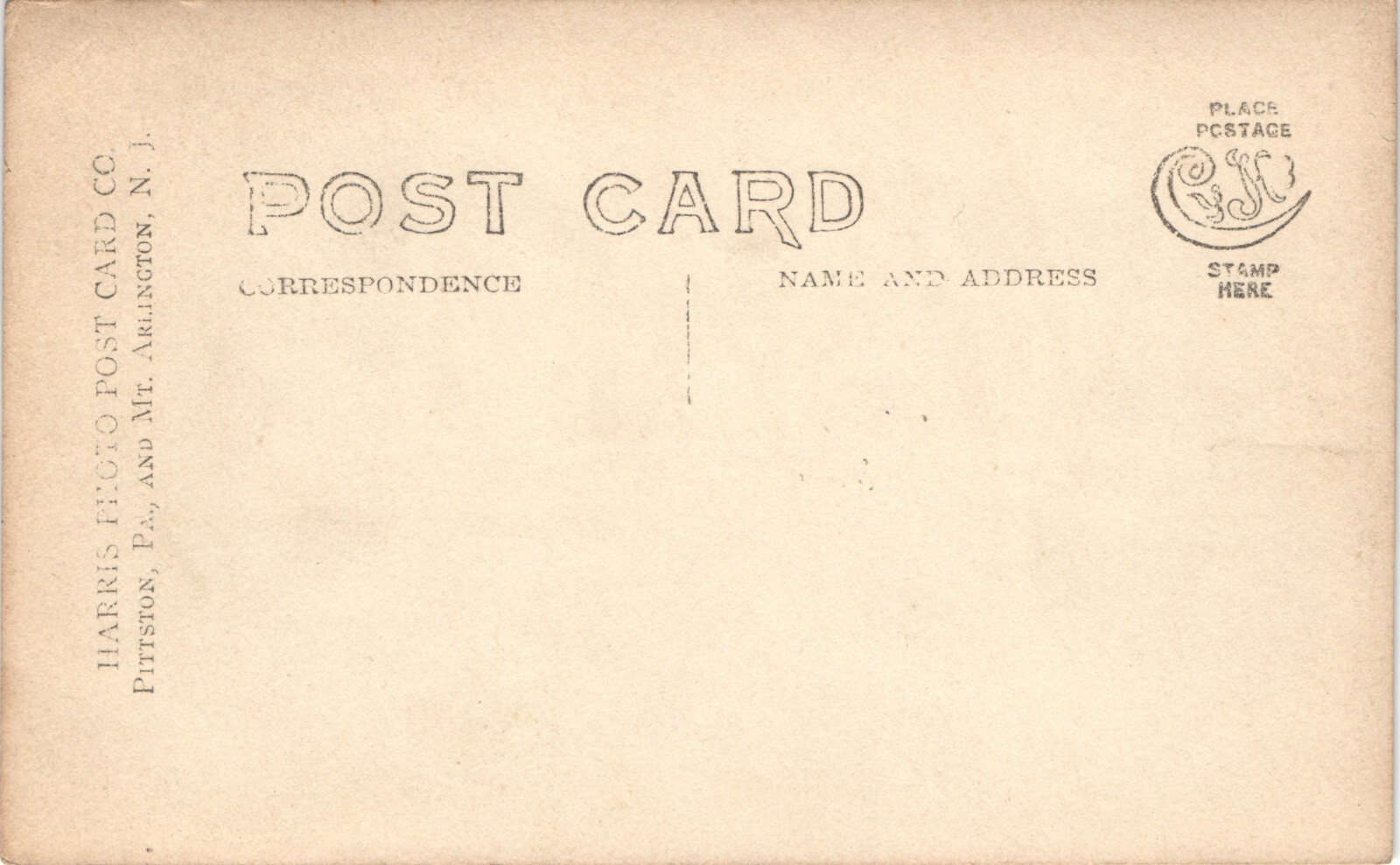 LAKE VIEW CEMETERY original real photo postcard rppc PENN YAN NEW YORK