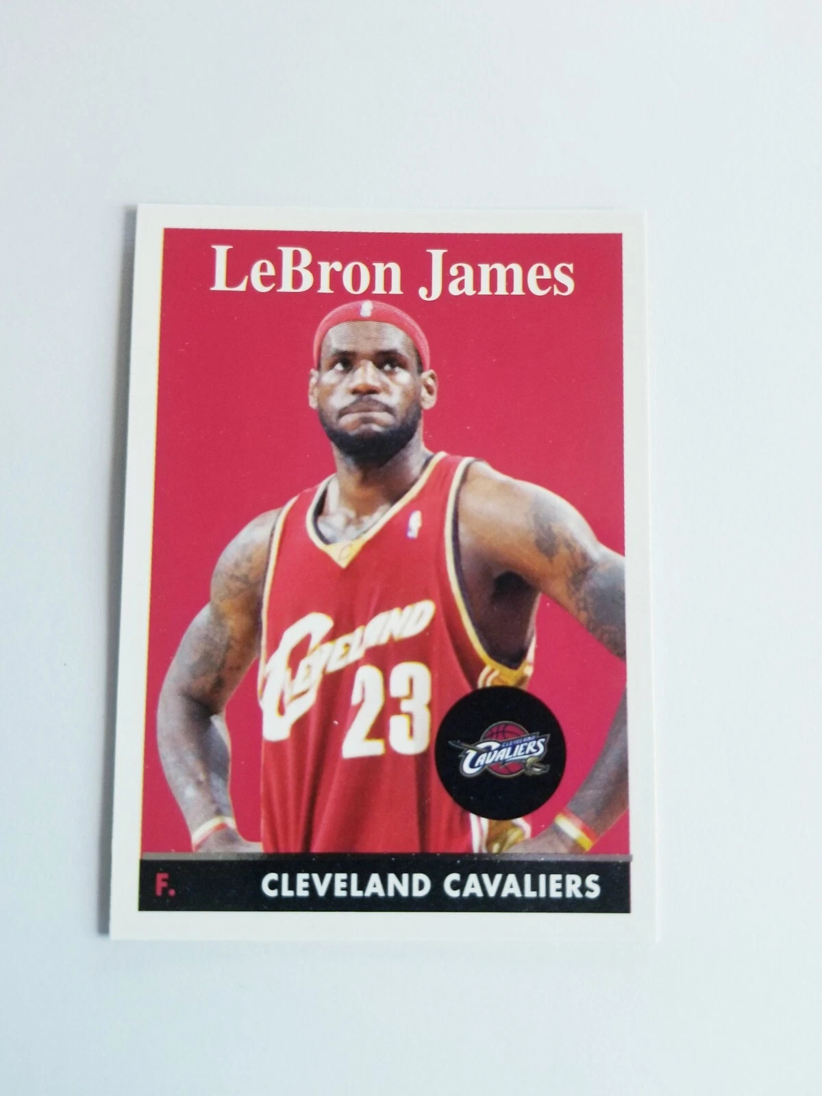 Lebron James trading card