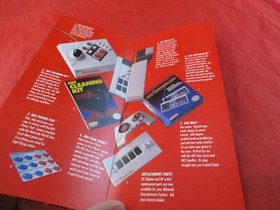 Nintendo NES Console Store Brochure Leaflet System Promo Dr. Mario Cover