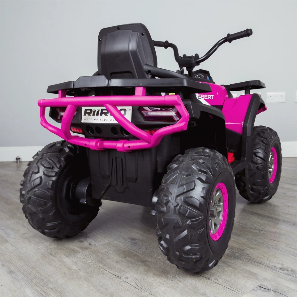RiiRoo Kids Ride On ATV Quad Bike Electric Childrens 24V Battery Toy Quad - Image 2 of 4