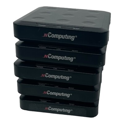 Lot of 5 NComputing L230 500-0062 Muti-user Computing  Acess Terminal