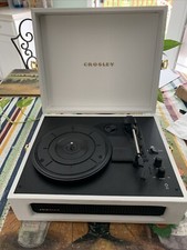 Crosley Stereo Turntable-WHITE