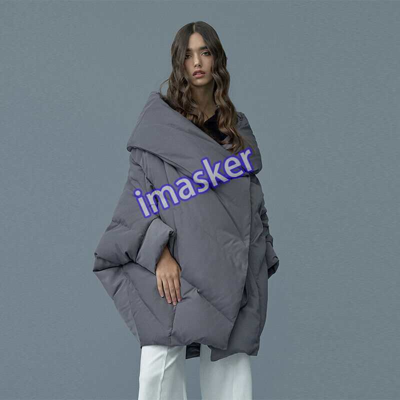 Winter Thick Jacket Women's 90% White Duck Down Warm Long Parka Coat Overcoats