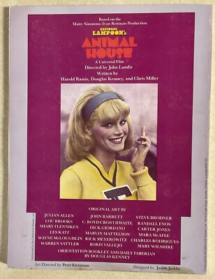 1978 National Lampoon's Animal House Illustrated by Chris Miller