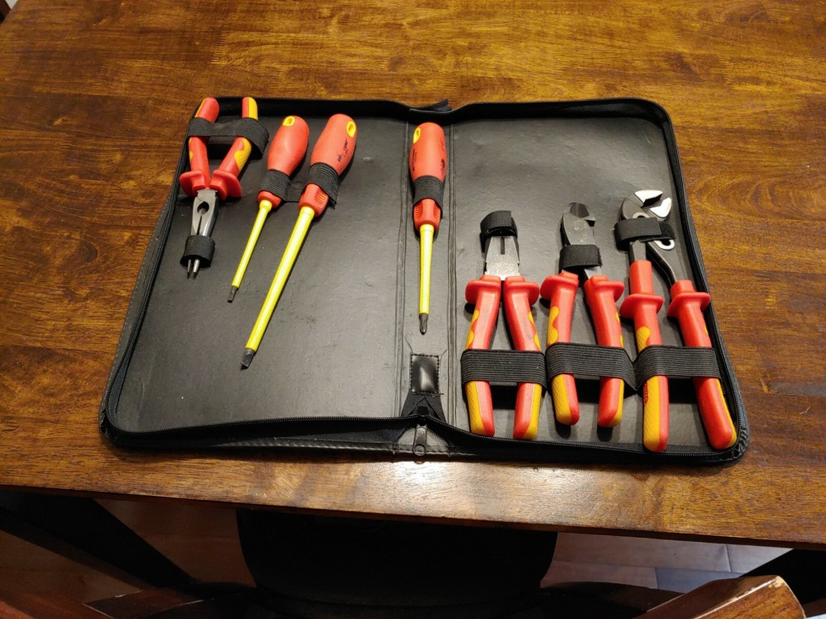 WESTWARD 1YXJ6 Insulated Tool Set 7 pc. Rated @ 1000 Volts | eBay