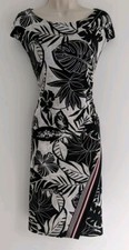 💜 ROMAN SIZE 16 Beautiful Ladies Patterned Bodycon Dress Ref 25