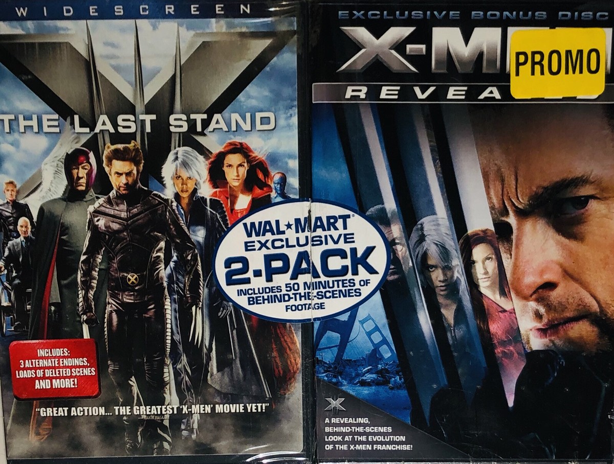X-Men Last Stand & X-Men Revealed Walmart Exclusive Bonus Disc