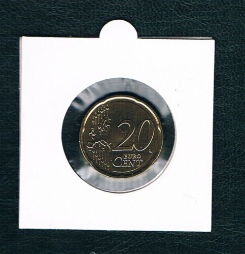 20 Cent Spiegelglanz PP 2007 J Hamburg nur 77 Tsd.  in Rähmchen - Bild 1 von 1
