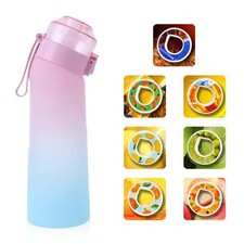 650Ml Air Water Bottle with 7PCS Pods Flavoured Water Bottle Up Zero Sugar