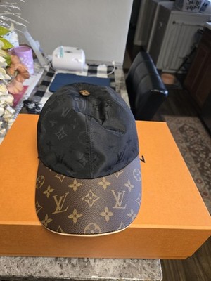 Louis Vuitton Black/Brown Monogram Adjustable Men's Baseball Cap Hat