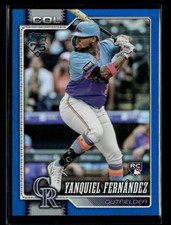 Yanquiel Fernandez RC 2026 Topps Series 1 Blue Rainbow Foil 089/150 [klsB59