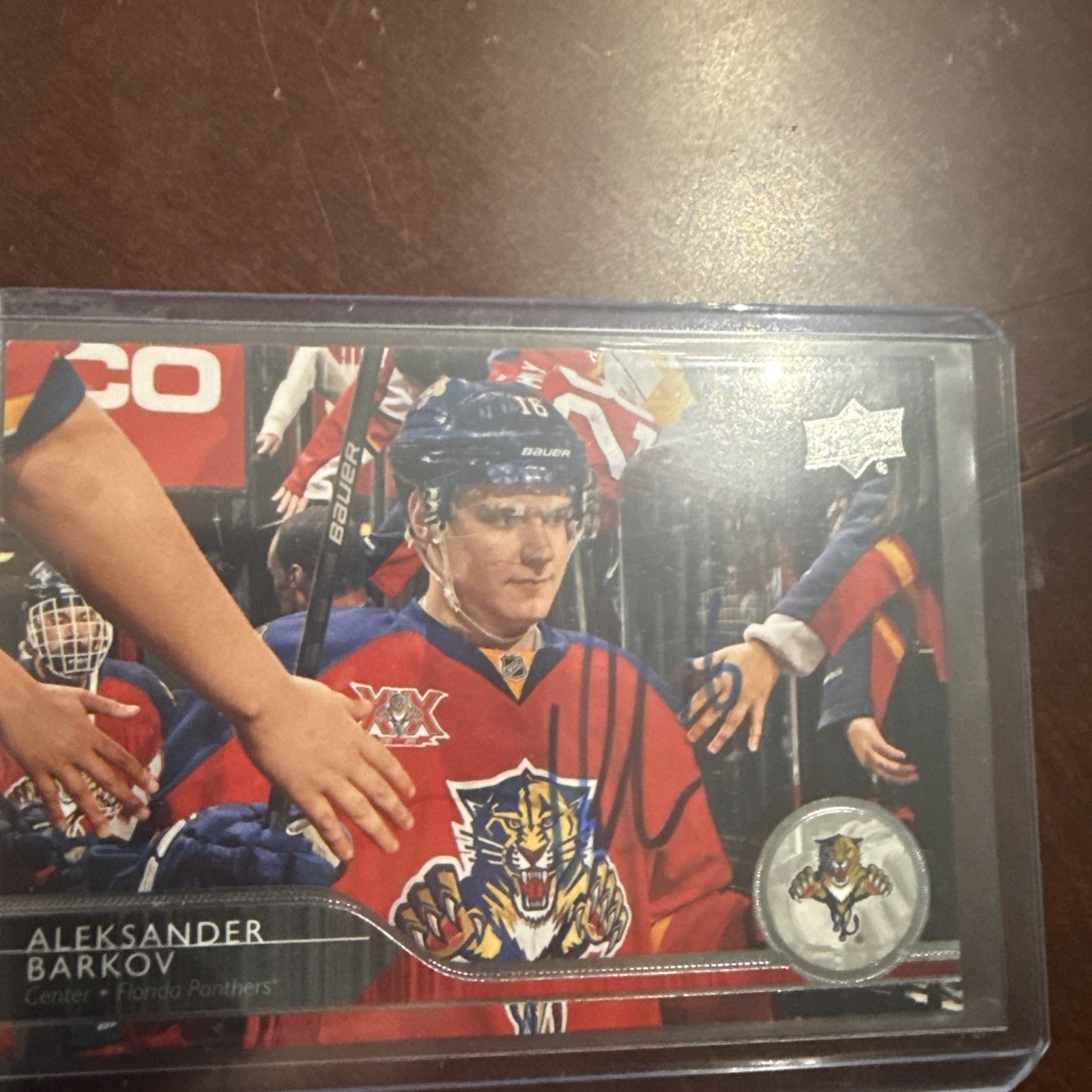 2014-15 Upper Deck - Aleksander Barkov Signed IP Auto
