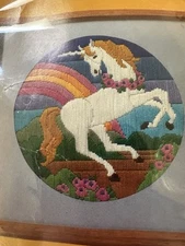 Vintage Unicorn Embroidery Kit Creative Circle 0622 Robert Heiner