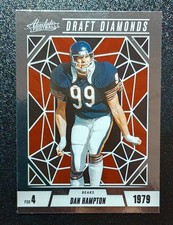 2024 PANINI ABSOLUTE DAN HAMPTON CHICAGO BEARS DRAFT DIAMONDS #DD-DHN