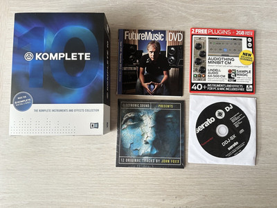 Native Instruments - Komplettes 10 Installationsset, Serato Dj Software & Diverse 