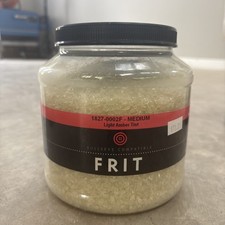 Bullseye 90 Coe Medium light Amber Tint Frit 5lb Jar