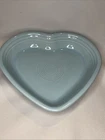 Fiesta Medium 7.5" Heart Shape Bowl Sky Blue Fiestaware Serving Dish Plate Decor