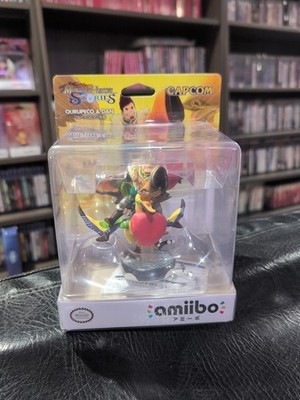 Monster Hunter Stories Capcom Amiibo Qurupeco & Dan Game Figure Japan Sealed