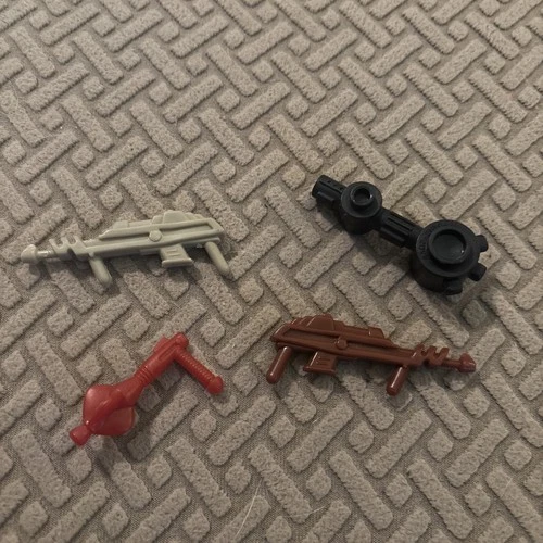 Vintage He-Man MOTU Guns Accessories Lot of 4
