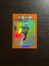CHRIS LONG 2008 Topps Chrome COPPER REFRACTOR Rookie RC /425 Card #TC236 Rams. rookie card picture