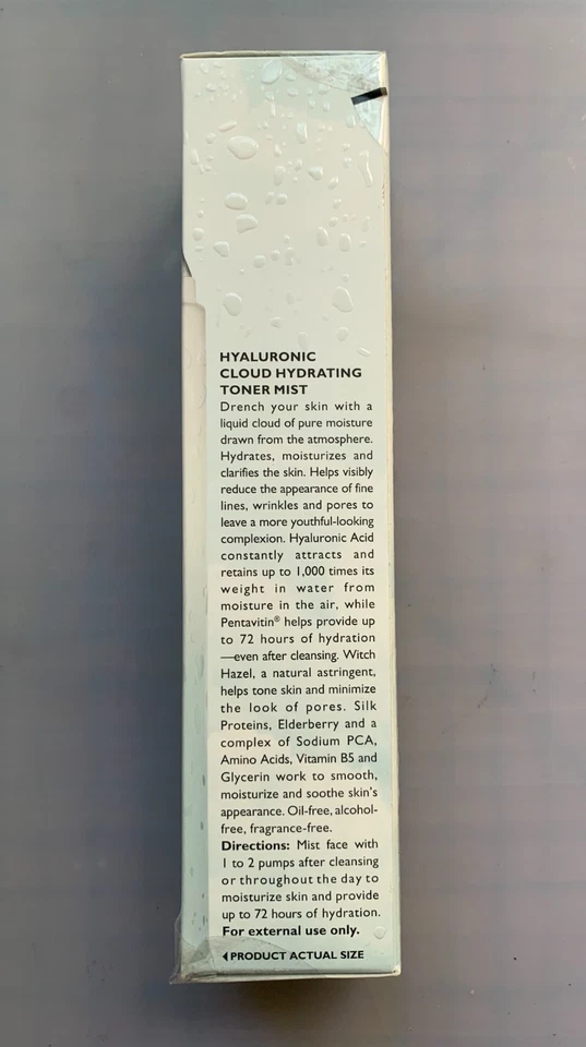 Peter Thomas Roth Water Drench Hyaluronic Cloud Hydrating Toner Mist 150ml NIB - Image 4 of 4