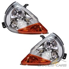 ATEC 2x SCHEINWERFER HAUPTSCHEINWERFER H7/H1 LINKS + RECHTS FÜR FORD KA RB 96-08