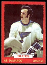 1973-74 O-Pee-Chee Ab DeMarco Jr. St. Louis Blues #118