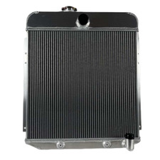 Radiator Full Aluminum For 1949 1950 Plymouth Deluxe Suburban 3.6l 3.8l I6