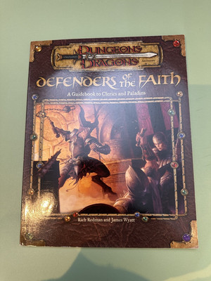 Defenders of the Faith: A Guidebook to Clerics and Paladins, Wyatt, James, Redma