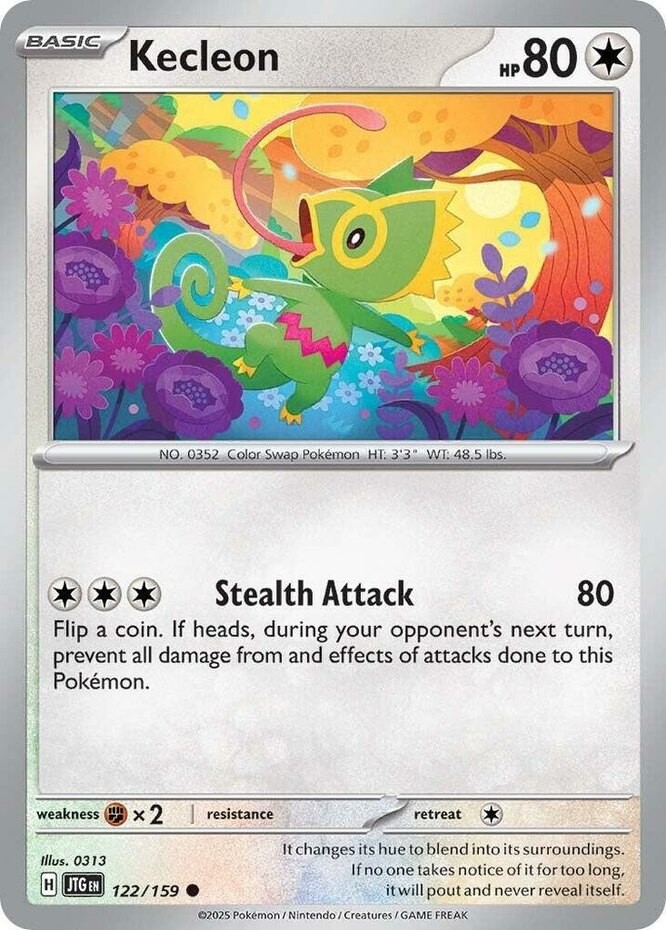 Kecleon - 122/159 - Common - Near Mint