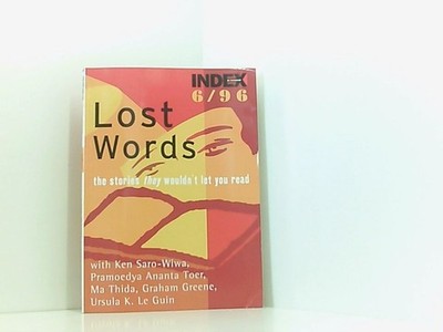 Lost Words (Index on Censorship) Owen, Ursula und Jeff Fisher: