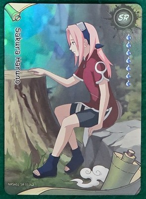 Sakura Haruno NRSA01-SR-012L2 Super Rare English Kayou Naruto Heaven Scroll