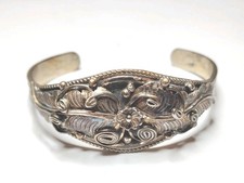 VINTAGE 925 Sterling Silver Bracelet (25.8 grams) 