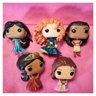 5 - Funko Pop! Disney Princess Figures Merida Jasmine Moana Elena Isabel Lot