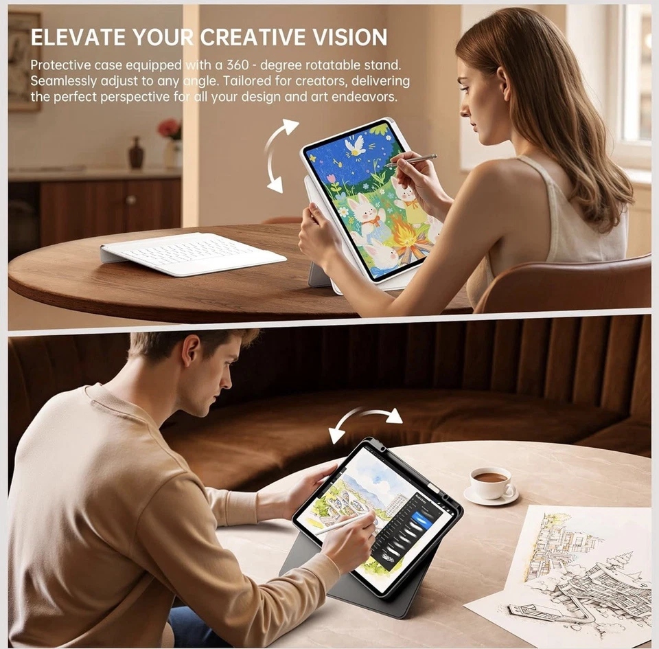 SplitFolio Detachable for iPad Air 13-in.(M3/M2, 2025/2024), iPad Pro 12.9-in... - Image 3 of 4