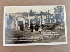La Vale Maryland RPPC Esso Amoco Service Station Vintage Postcard US 40