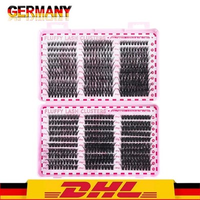 600 Stück DIY Lashes Extension Set Wimpernverlängerung Kit Mit Bond Und Seal DHL
