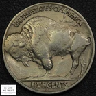 1937 D Three Legged Buffalo Nickel 5C 3 Legs