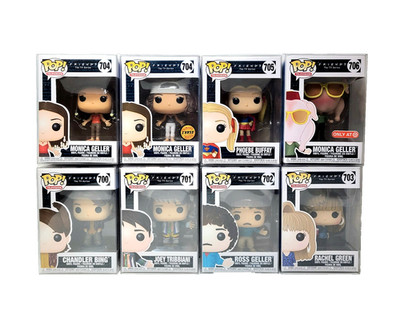 FRIENDS TV SERIES Funko Pop 700, 701, 702, 703, 704, 705, 706 & CHASE (SET OF 8)