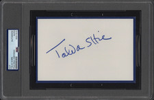 TALIA SHIRE Iconic Actress THE GODFATHER ROCKY Signed Autograph 4 x 6 Cut - PSA