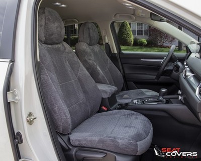 Seat Covers for 2014-2021 Toyota Tundra Double Cab Full Set in Madrid Uph Cloth