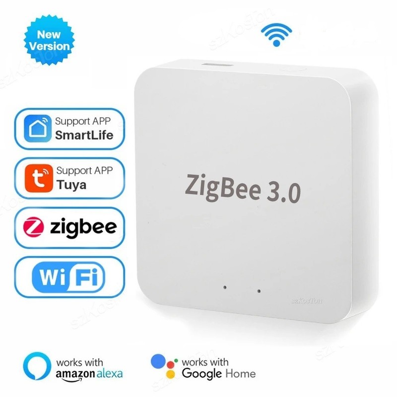 Tuya & Smart Life ZigBee & Mesh & WiFi Home 3.0 Gateway Hub Intelligent Bridge