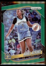 Ariel Atkins #13 2025 Panini Prizm WNBA Green Prizms