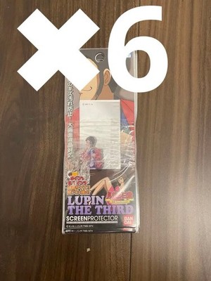 Lupin the Third Screen Protector Set of 6, Bandai, MINT, LCD/Phone Shield, LE?