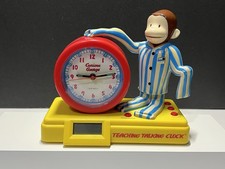 Curious George Educational Teaching Alarm Clock
