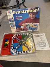Vintage Frustration Board Game 1994 - Pop O Matic - MB Games - Complete