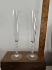 2  Steuben Evening Champagne Tall Flute Two (2) Excellent Rare!