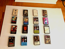 Vtg 16 Cassette Tapes Assorted Collection Pop Classic  Rock