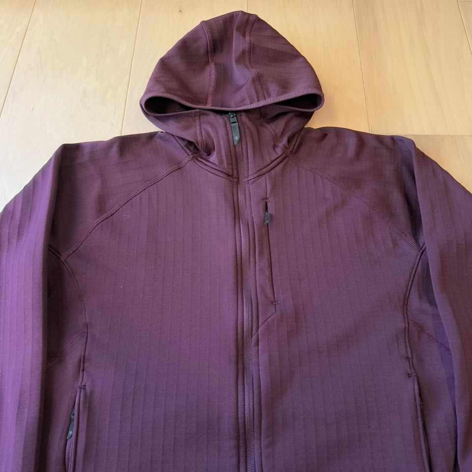 Black Diamond Factor Hoody Women's Large Maroon Regulator Fleece Light Jacket - Image 3 of 4