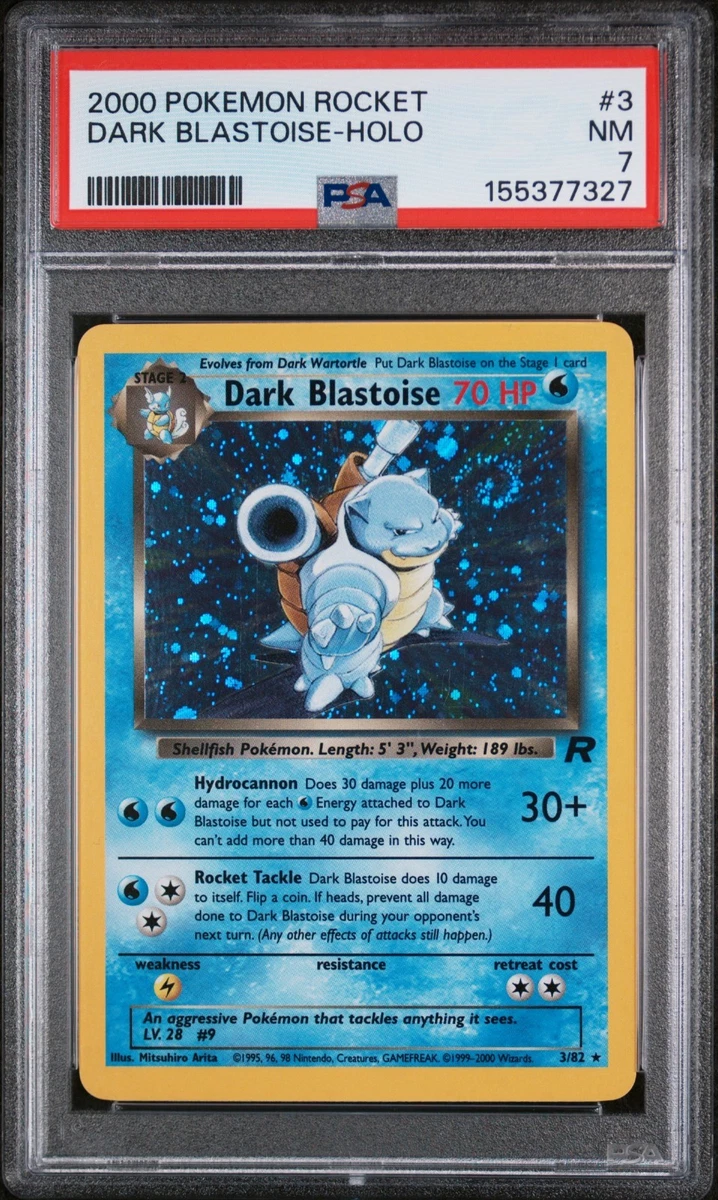 Blastoise Pokémon TCG Holo Rare Individual Collectible Card Game